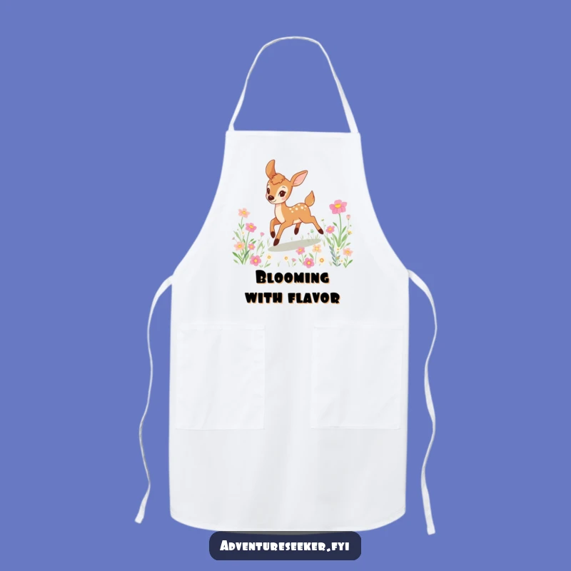 Funny Deer Kitchen Apron: Joyful Cooking & Hilarious Fun, a Perfect Chef Gift