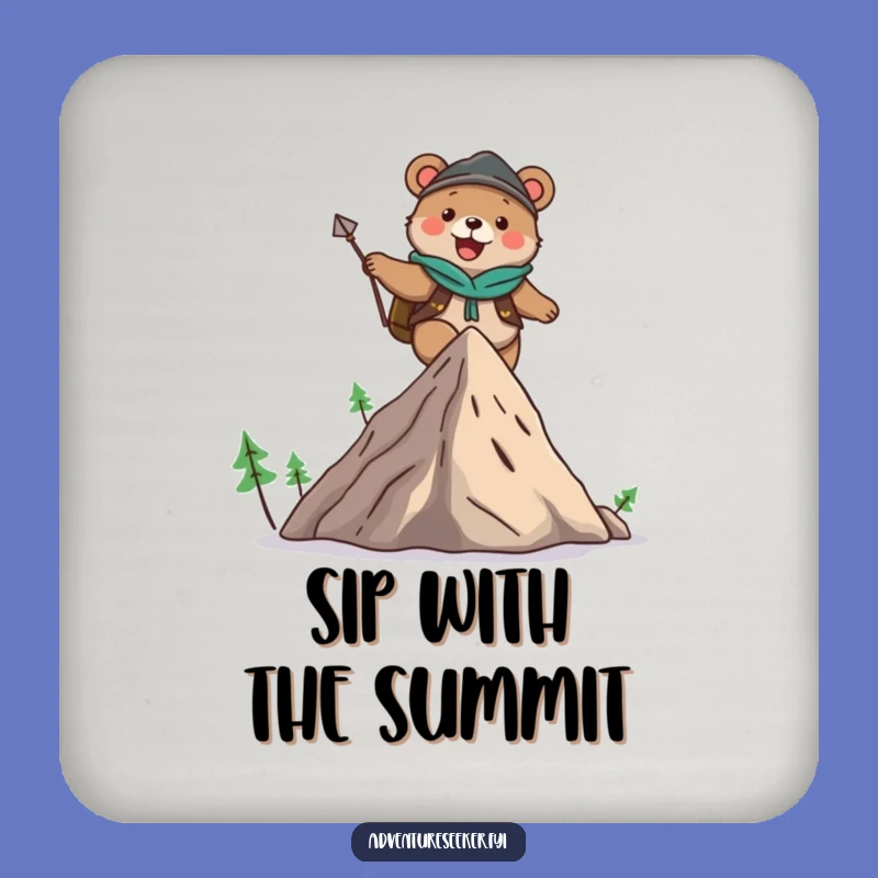 Funny Bear Adventure Coaster: Cute Climber Protection, Hilarious Drink Accessory