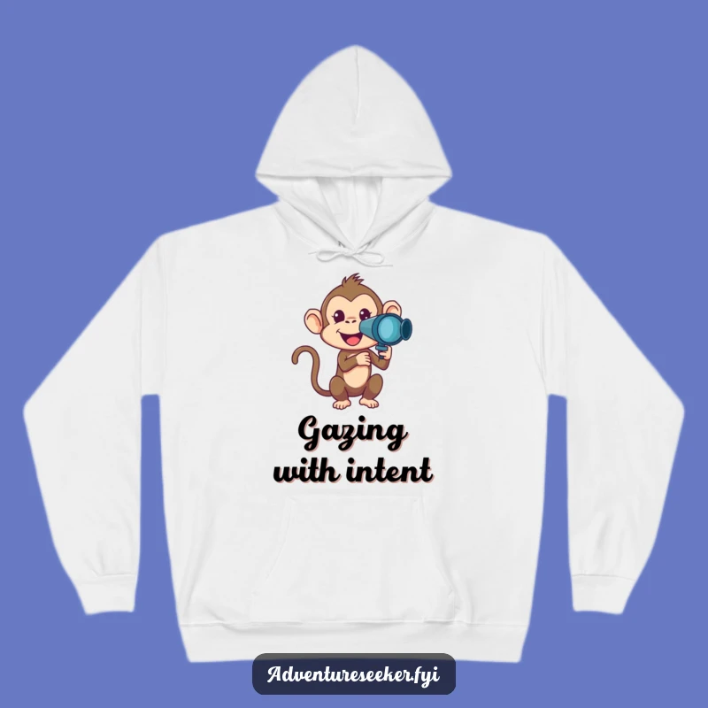 Funny Monkey Hoodie: Cozy Up and Explore with This Humorous Gear